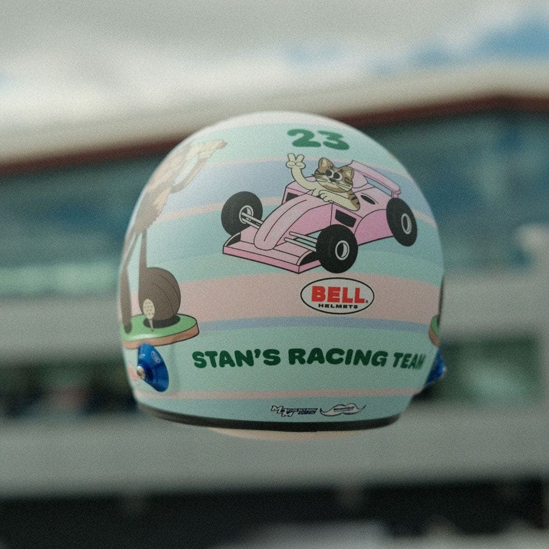 Alex Albon 2024 British GP Pets Edition Mini Helmet